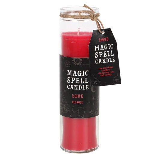 Love Magic Spell Glaskerze
