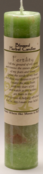 Fertility Kräuterkerze