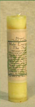 Male Energy Kräuterkerze