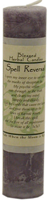 Spell Reversal Kräuterkerze
