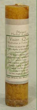 Vision Quest Kräuterkerze
