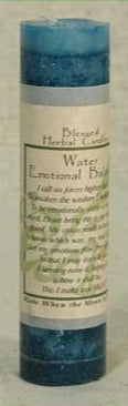 Wasser Element Kräuterkerze